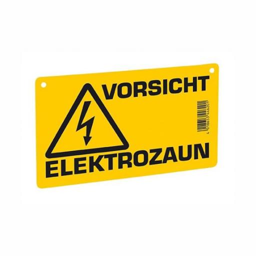 Warnschild – Vorsicht Elektrozaun!